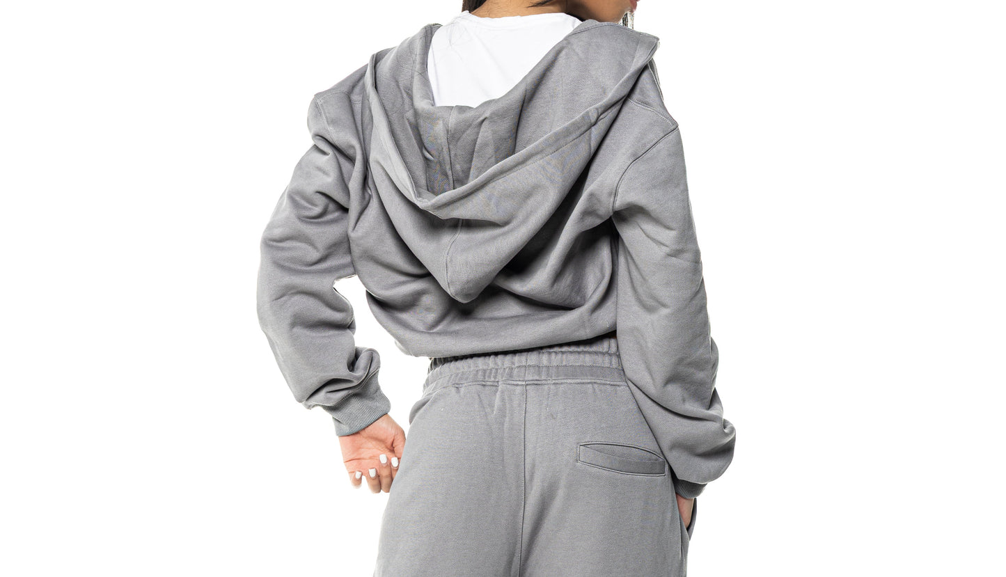 Grey star ZIQO Womens Hoodie