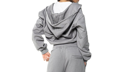 Grey star ZIQO Womens Hoodie